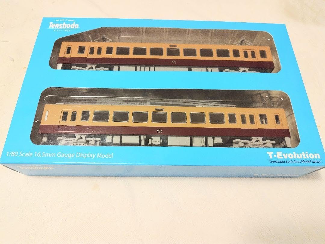 Tenshodo 6050系 1/80スケール 鉄道模型 ディスプレイ用塗装済み完成品T-Evolutionシリーズ 第4弾 東武